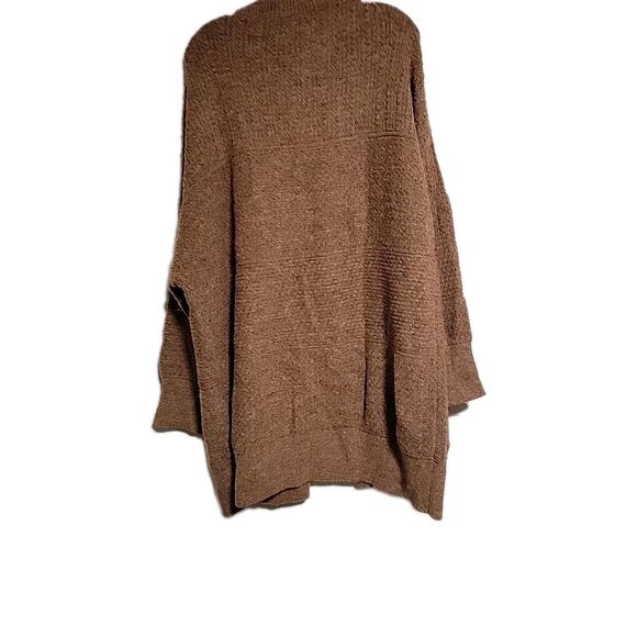 Natural Reflections Bass Brown Heather Cardigan Sweater 2XL Large Blend - Picture 2 of 4